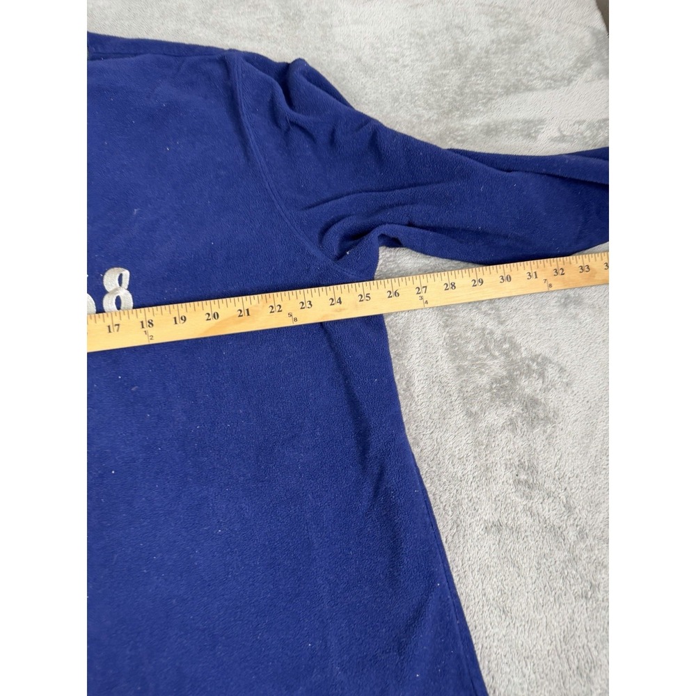 Vintage 90s Disney Tigger Fleece Sweatshirt Men's Size Large Blue - Picture 7 of 9